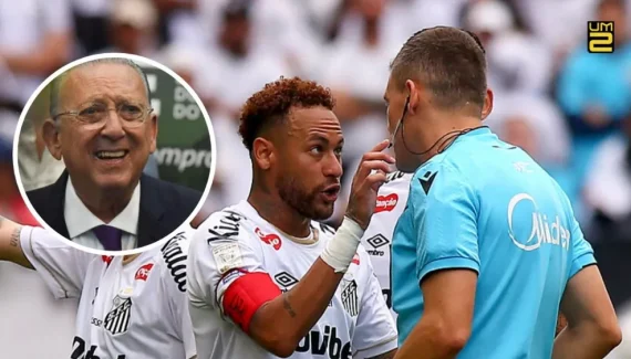 Galvão Bueno critica Neymar e destaca ‘passeio’ do Coritiba: “3 a 0 foi pouco”
