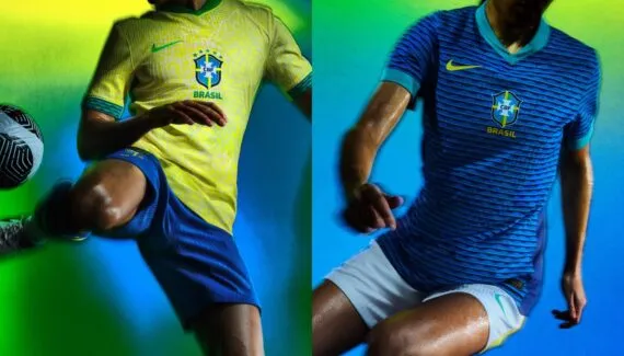 Veja imagens dos novos uniformes do Brasil