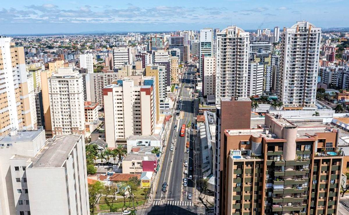 Curitiba vista de cima