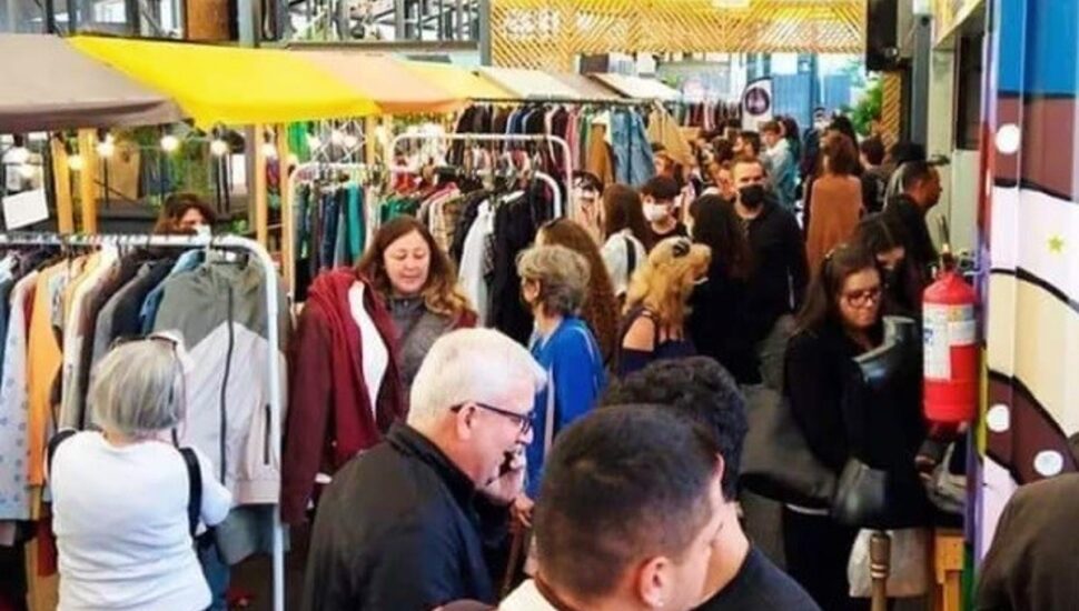 Encontro de brechós em Curitiba