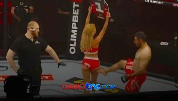 Vídeo: Lutador agride ring girl em evento de MMA