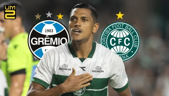 Grêmio x Coritiba AO VIVO: Siga o jogo do Brasileirão em tempo real