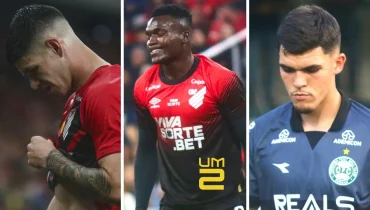 Athletico e Coritiba preocupam com erros de Zapelli, Viveros e Morisco