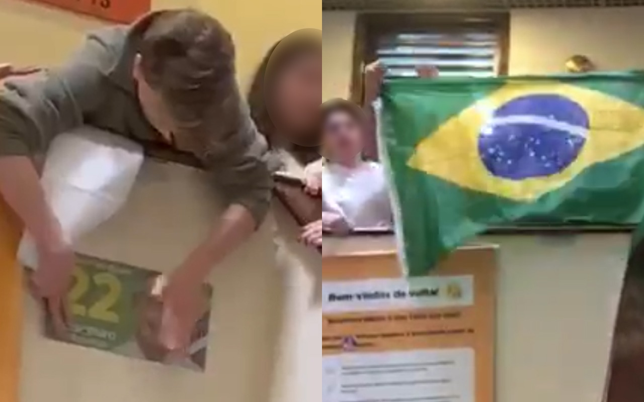 alunos colegio positivo bolsonaro