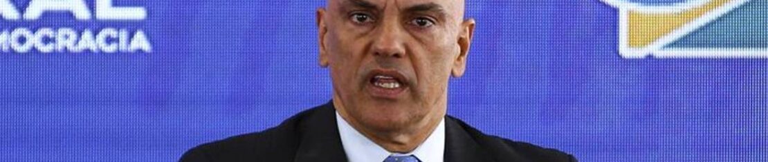 Imagem mostra Ministro Alexandre de Moraes diz que nenhum eleitor foi impedido de votar por blitze da PRF.