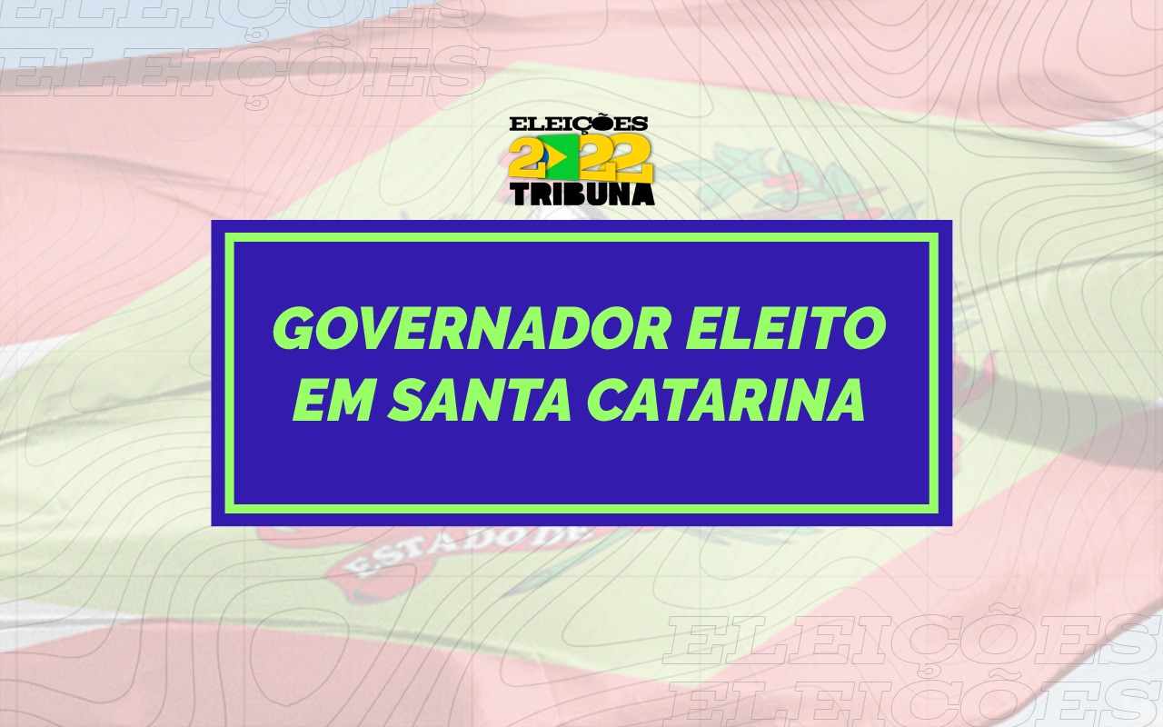 Saiba quem foi o Governador eleito em Santa Catarina neste 2º turno