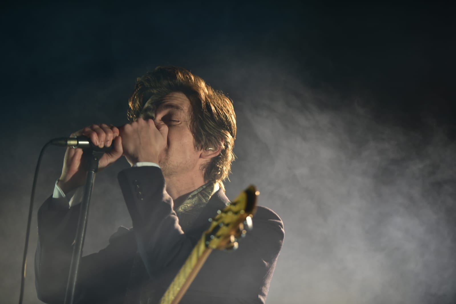 Show do Arctic Monkeys na Pedreira Paulo Leminski, em Curitiba. 
