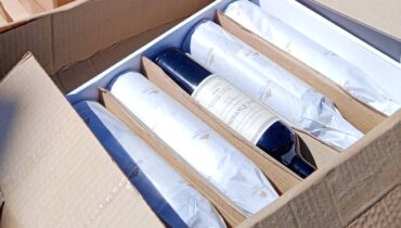 Imagem mostra vinhos contrabandeados