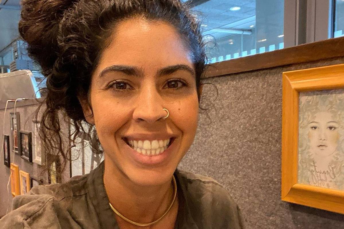 Imagem mostra Bela Gil, que afirmou ser sapiossexual