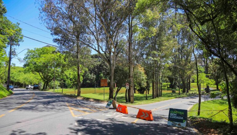 Ponte do Parque Tingui é interditada para manutenção