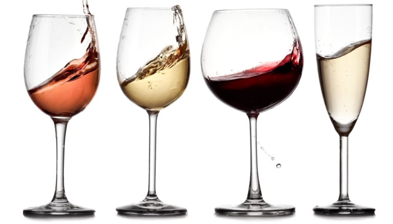 Taças corretas para os vinhos rosé, branco, tinto e para o champanhe | Foto: Shutterstock