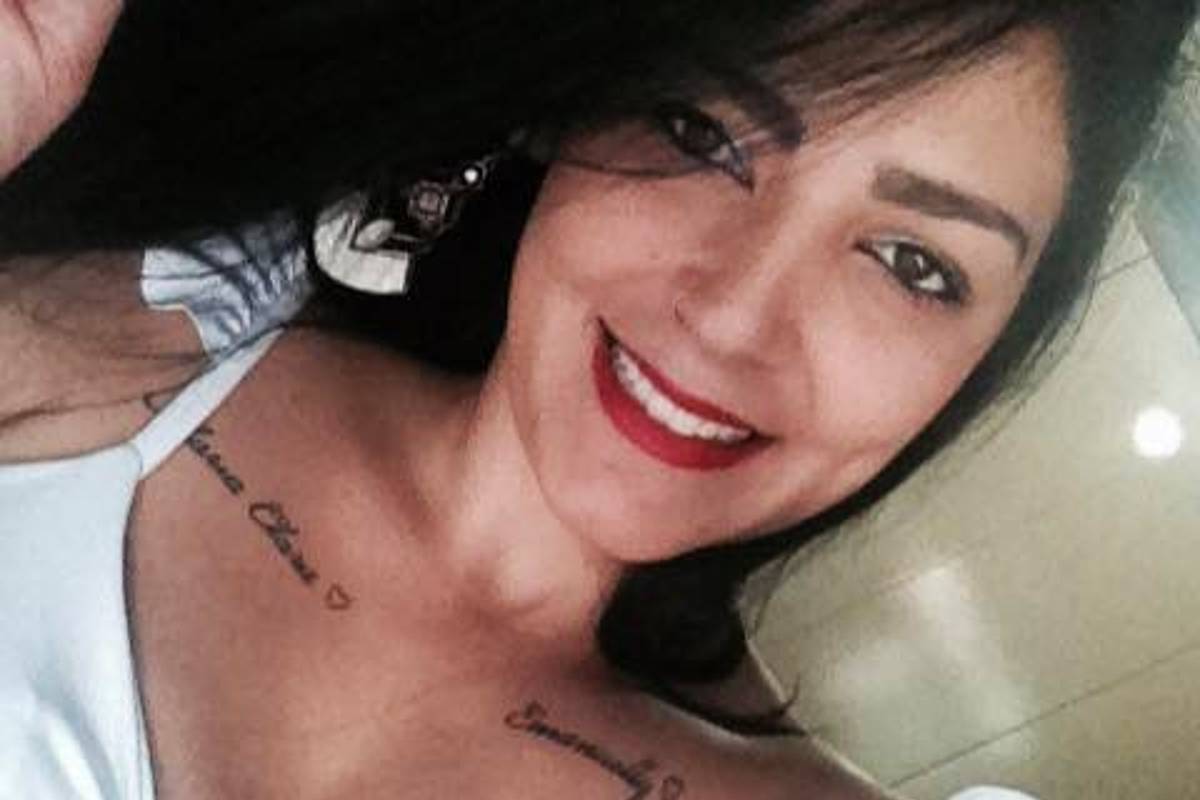 Imagem mostra Jhenifer Gonçalves, assassinada na frente dos filhos em Curitiba