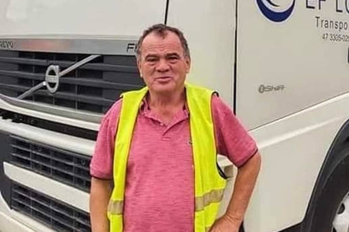 Imagem mostra oão Maria Pires, de 60 anos, morador de São Francisco do Sul, no litoral de Santa Catarina, morreu na tragédia da BR-376