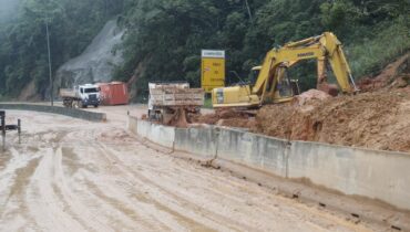 Operação de resgate na BR-376