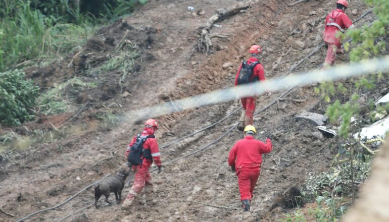 Operação de resgate na BR-376