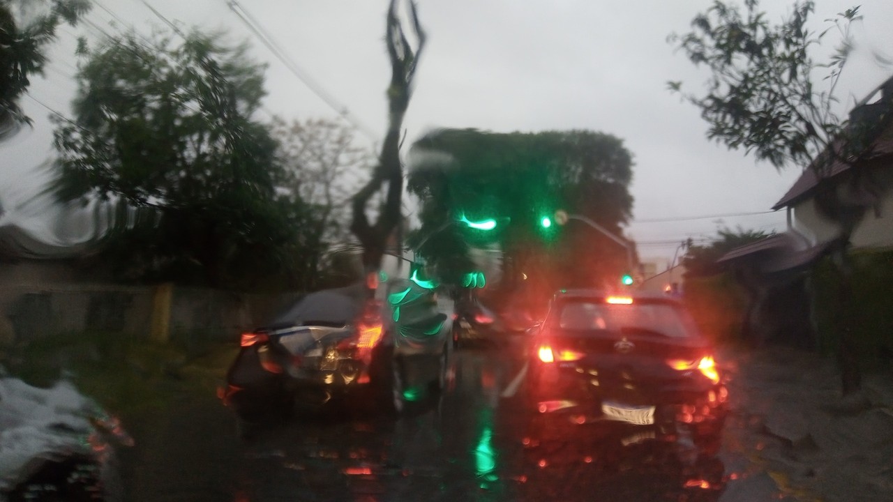 chuva em curitiba