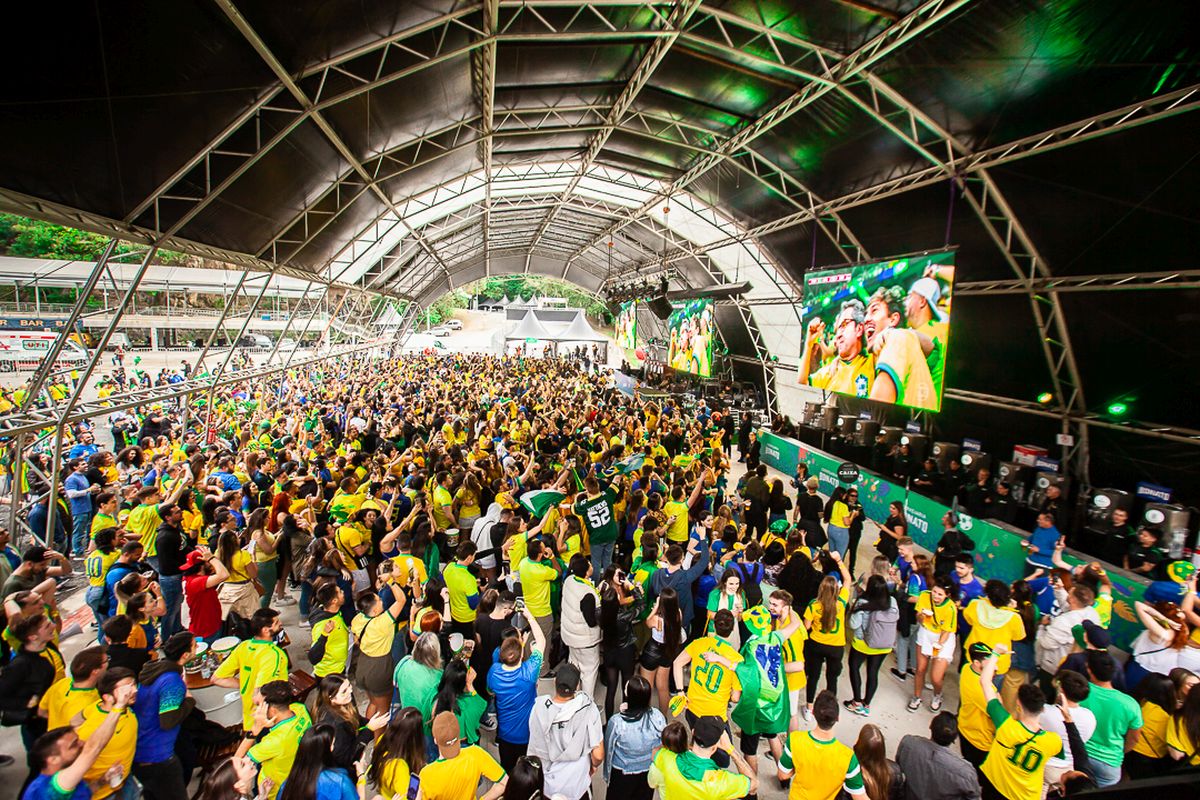Veja lugares para assistir aos jogos do Brasil na Copa do Mundo