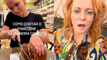 corte panettone