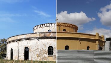 antes e depois paiol