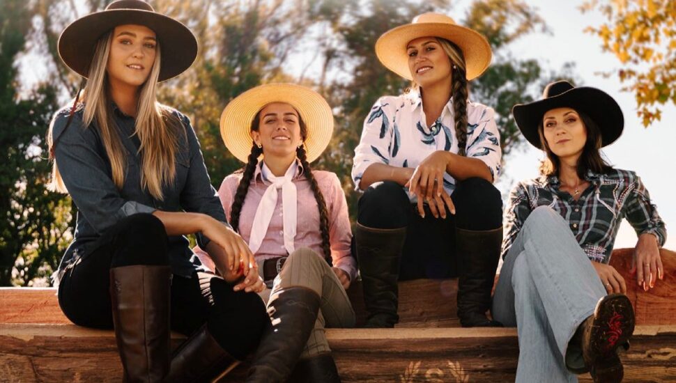série feita no Paraná, com mulheres e cavalos
