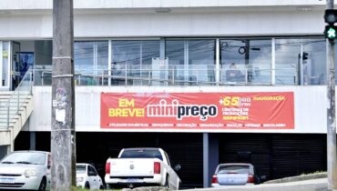 Imagem mostra a nova loja do MiniPreço em Colombo, na região metropolitana de Curitiba