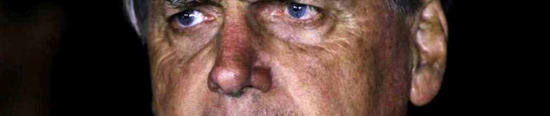 Imagem mostra o ex-presidente Jair Bolsonaro