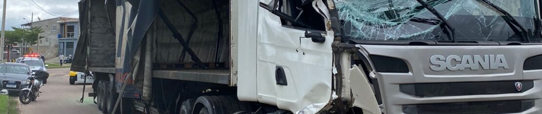 caminhao desgovernado