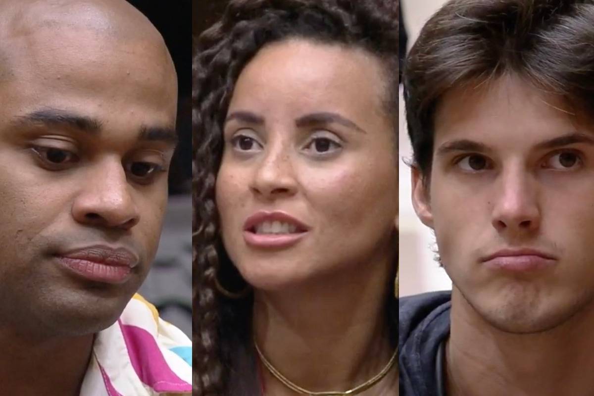 Cezar, Domitila e Gabriel estão no segundo paredão do BBB 23