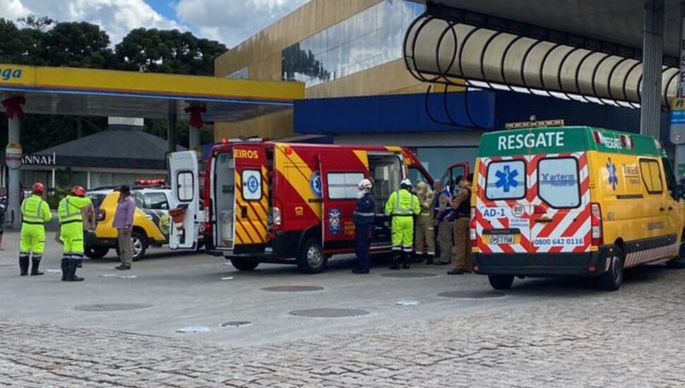 baleado posto gasolina