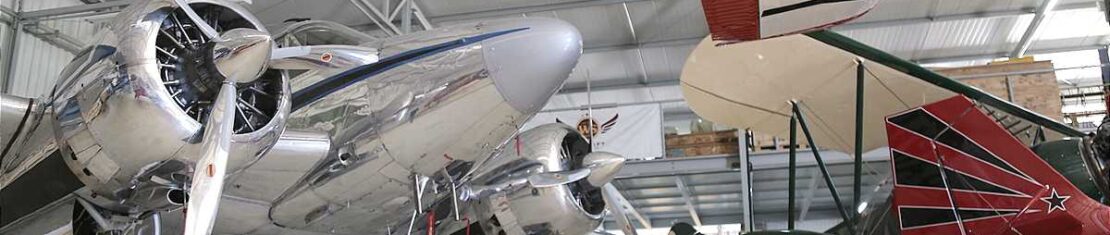 Destaque para as aeronaves do WS Aircraft Museum