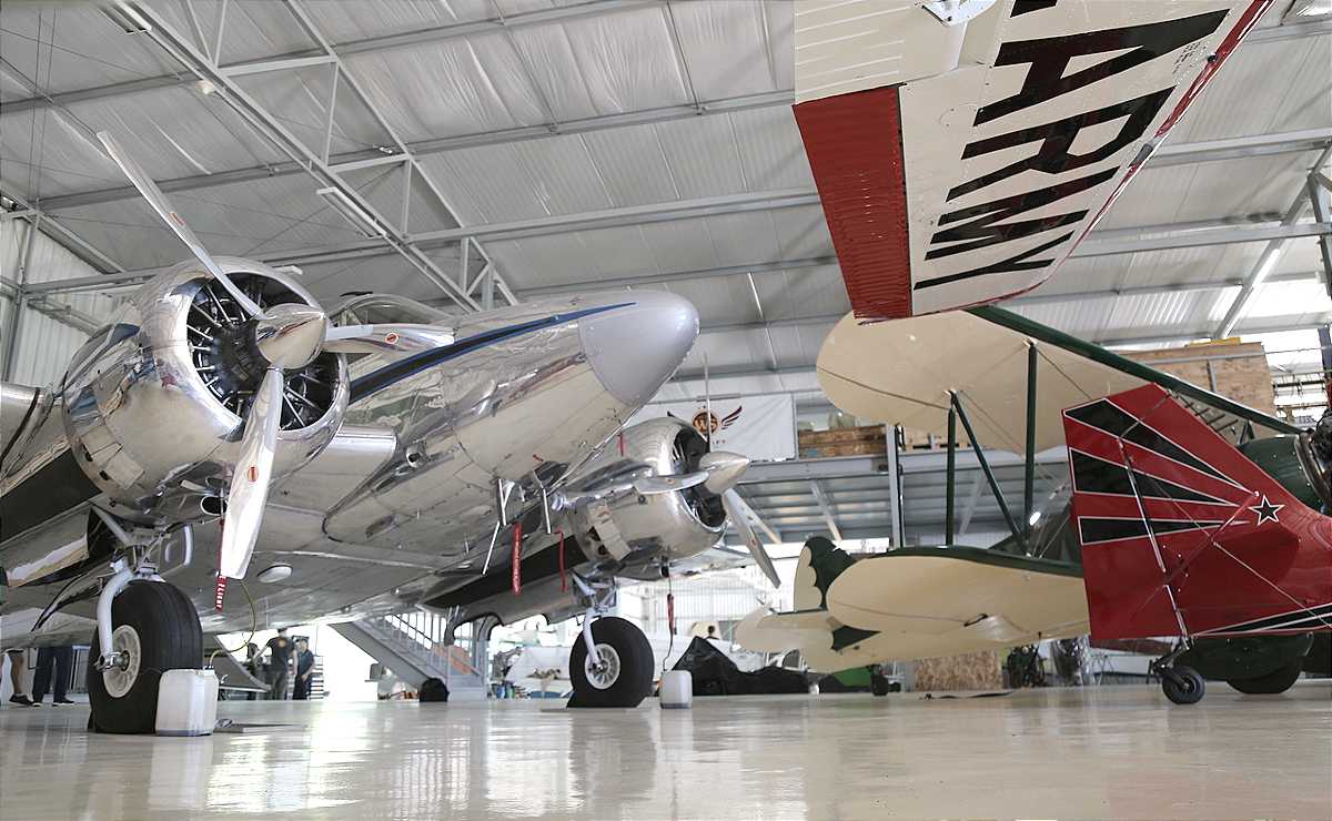 Destaque para as aeronaves do WS Aircraft Museum