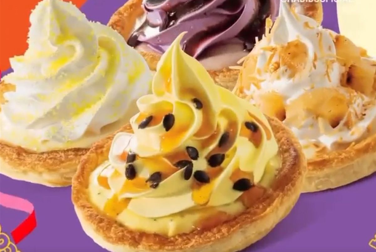 Esfihas nos sabores Catuaba, Piña Colada, Chevette e Caipirinha de Maracujá