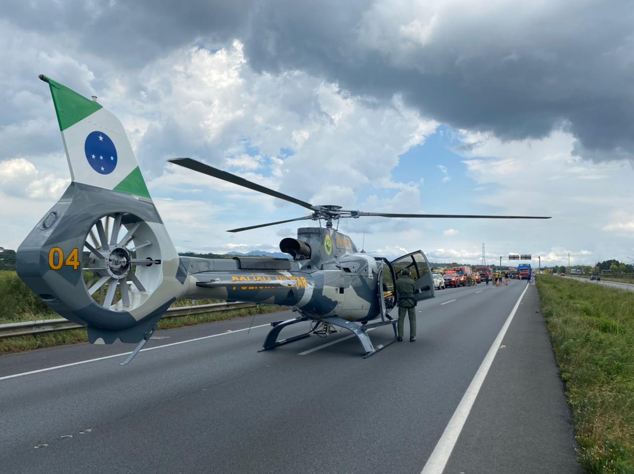 acidente grave br-277