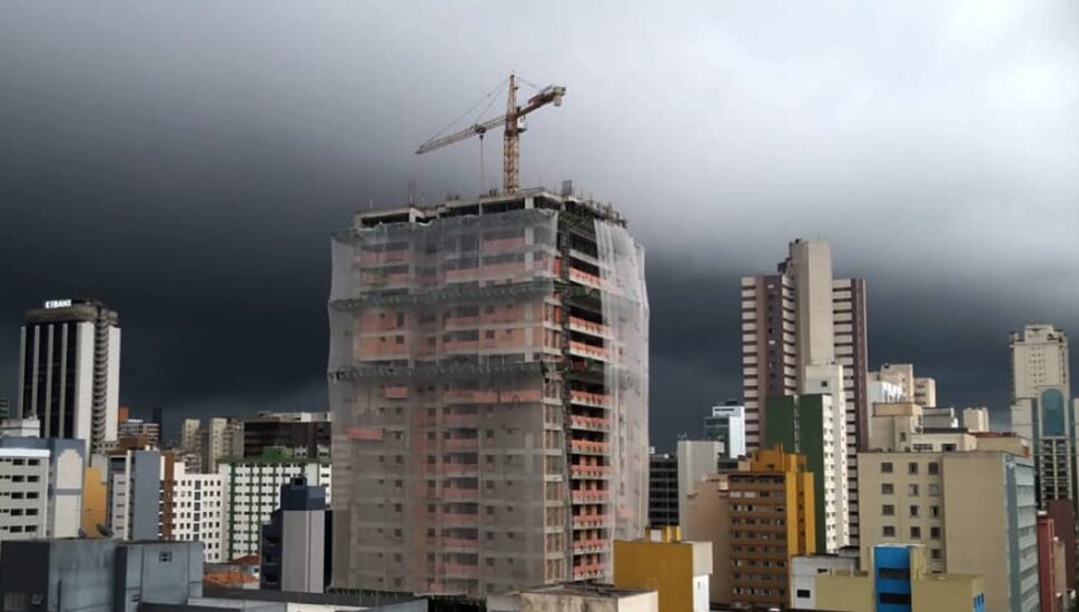 chuva forte curitiba