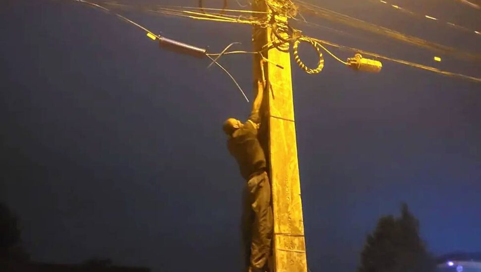 roubo de cabos em São José dos Pinhais