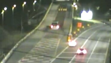 ônibus com 28 pessoas usou área de escape após ficar sem freios