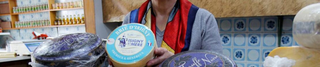 Armazem especializado em queijos em Curitiba