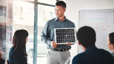 A revenda é uma das formas de trabalhar com energia solar | Foto: Shutterstock