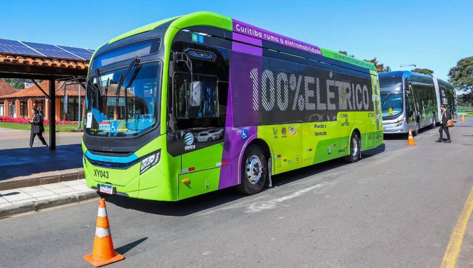Curitiba terá 70 ônibus elétricos