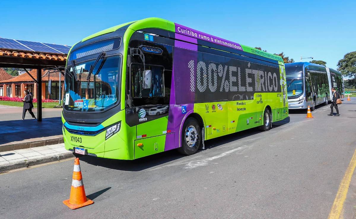 Curitiba terá 70 ônibus elétricos