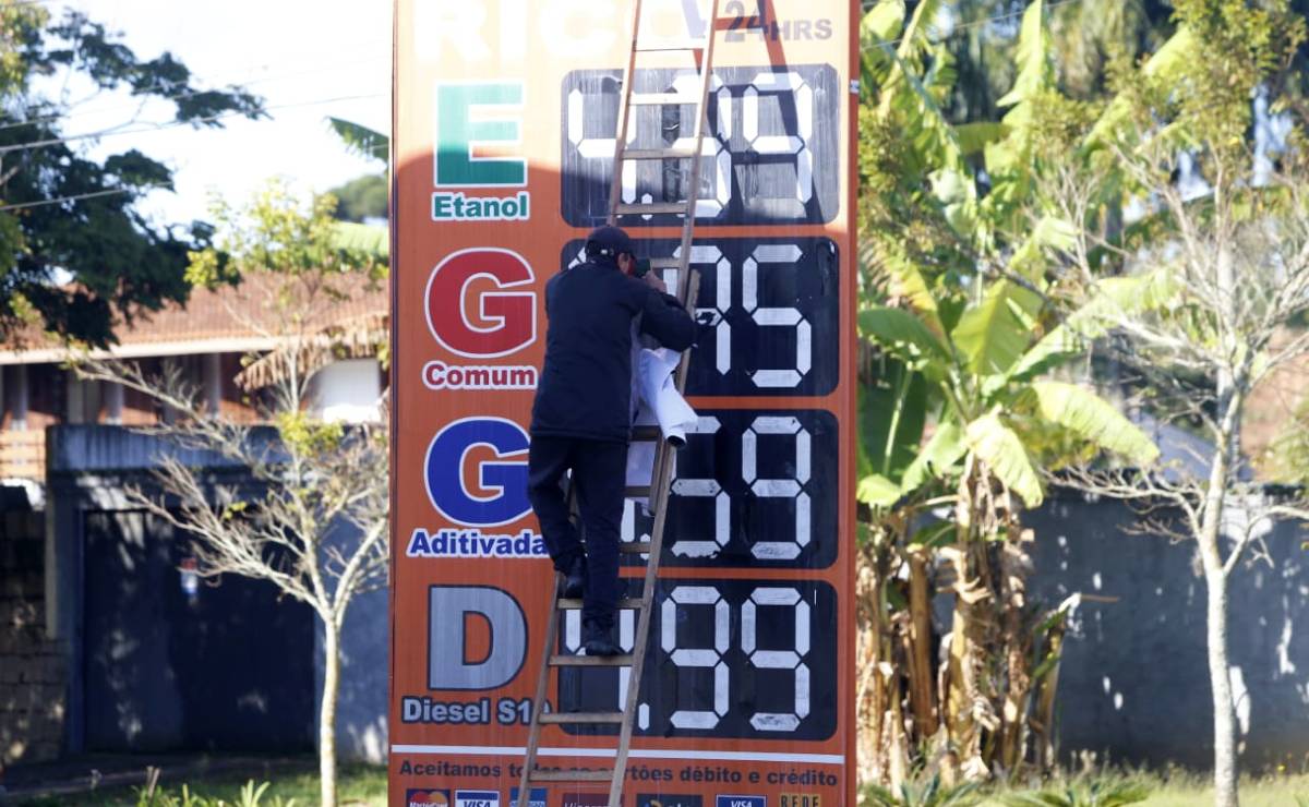 novo preco gasolina em curitiba