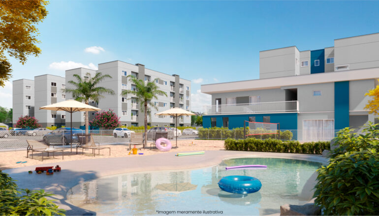 Os empreendimentos Lyx oferecerem o conceito de beach clube residencial em condições acessíveis | Foto: Divulgação