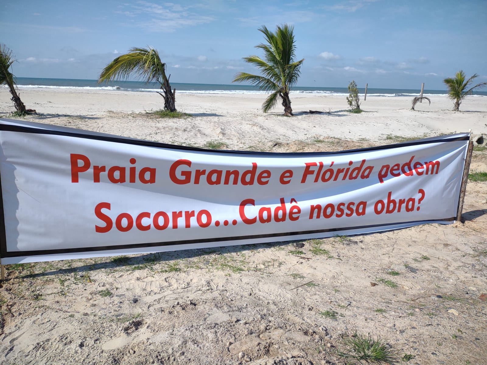 obra parada em matinhos