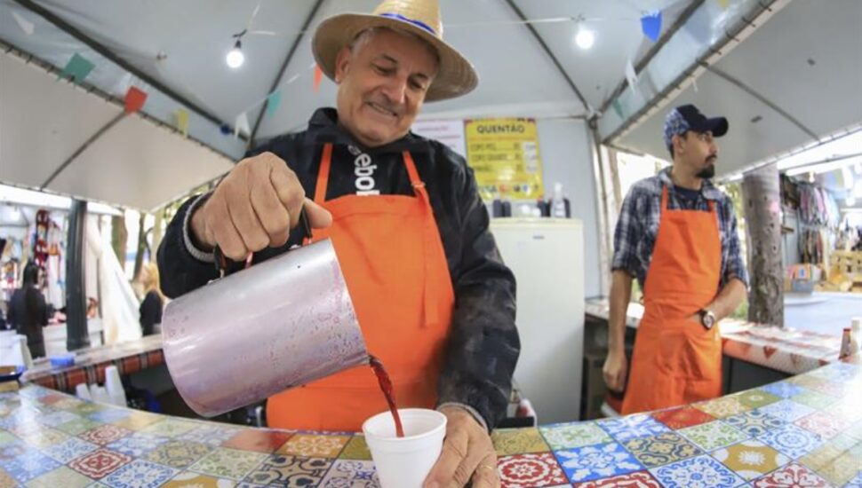 quentao feira de inverno