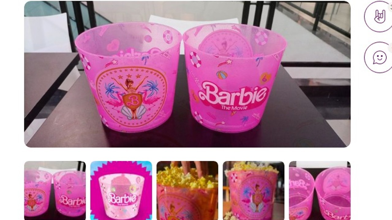 Filme da Barbie é exibido em três salas do Cine Araújo do Shopping