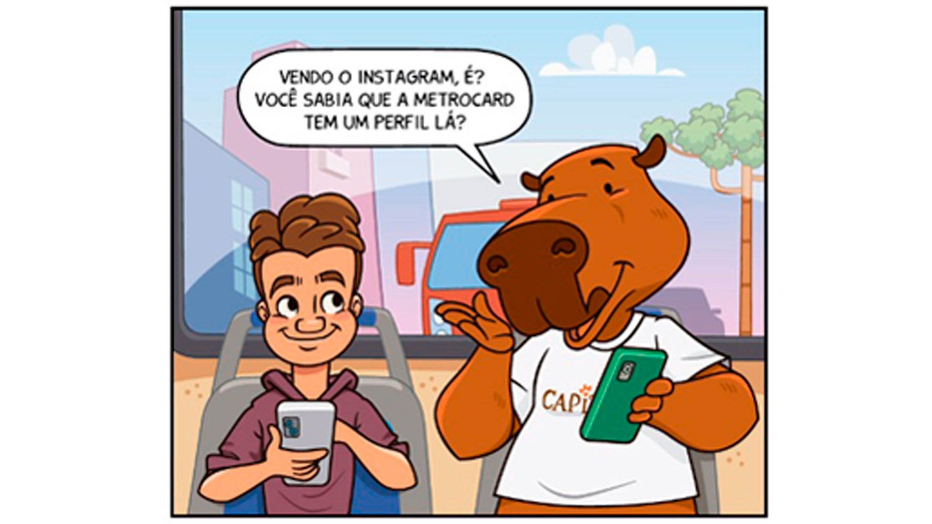 Capitana tem uma dica incrível nesta tirinha | Foto: Divulgação