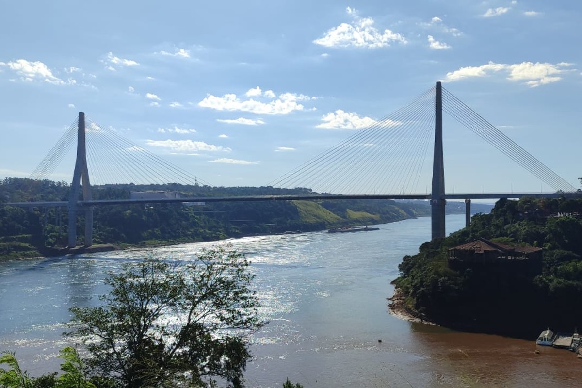 Ponte da Integração, entre o Brasil e o Paraguai