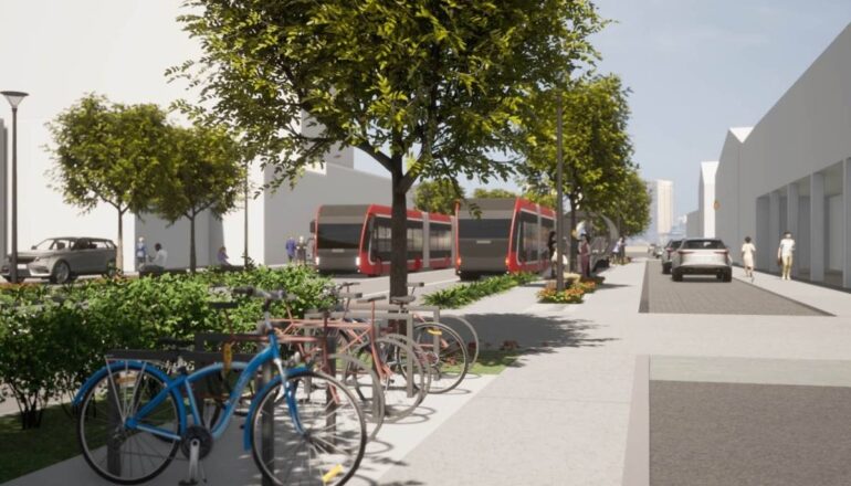 Imagem mostra como deve ficar as avenidas apos as obras