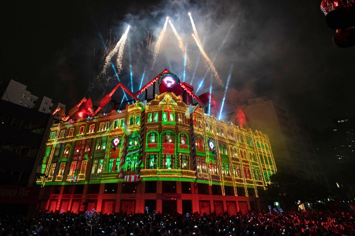 Natal do Palácio Avenida em Curitiba 2023