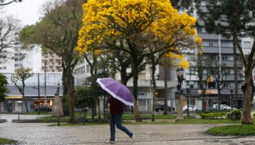 Chuva tem hora pra atingir Curitiba; Confira a previsão do tempo completa!